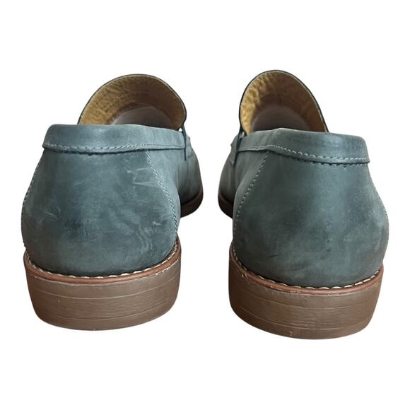 Sandro Moscoloni Fred Leather Penny Slip On Loafers Men Size 10.5 D - Picture 4 of 10